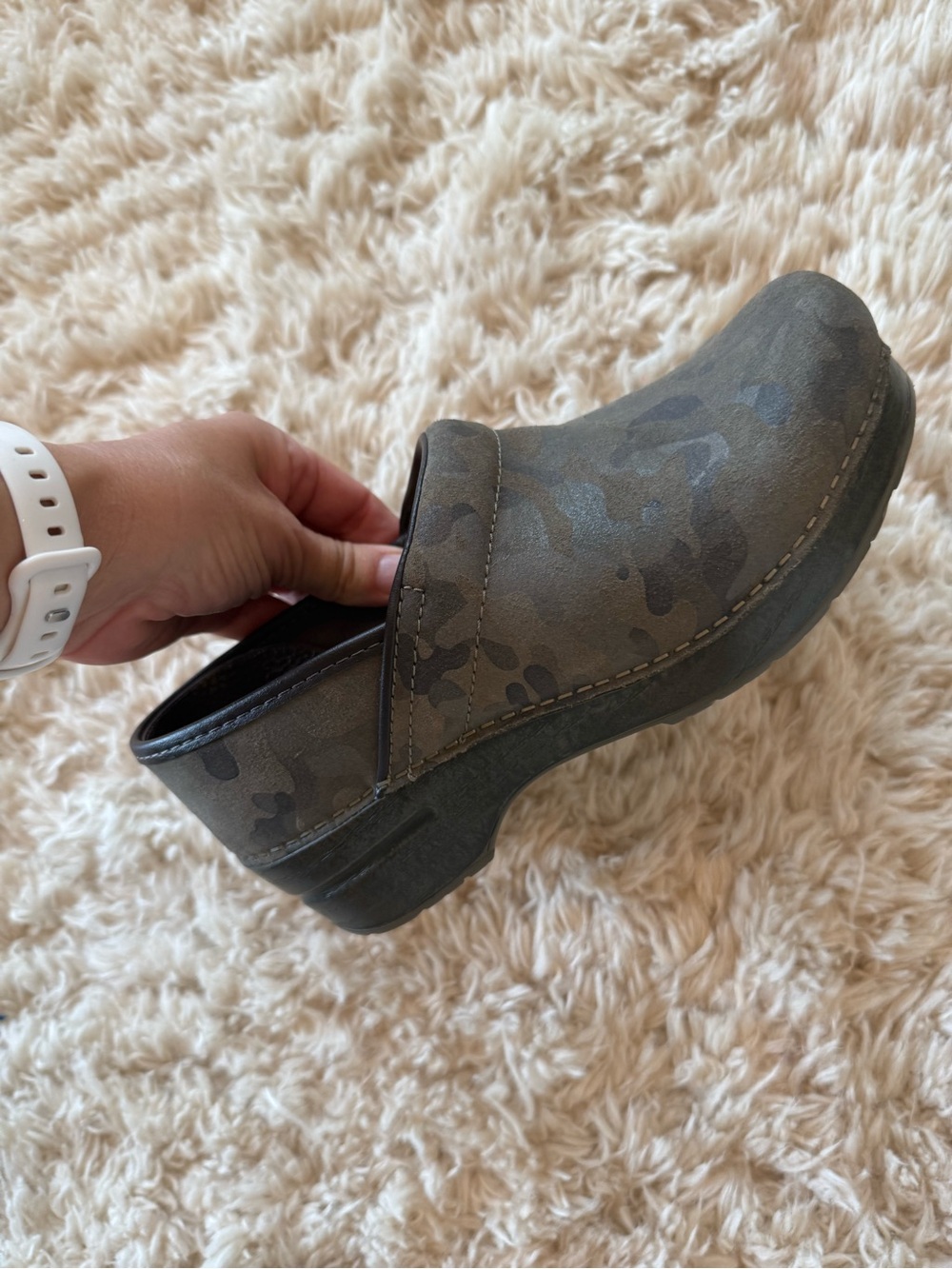 Camo Dansko clogs size 37 - Picture 2 of 5